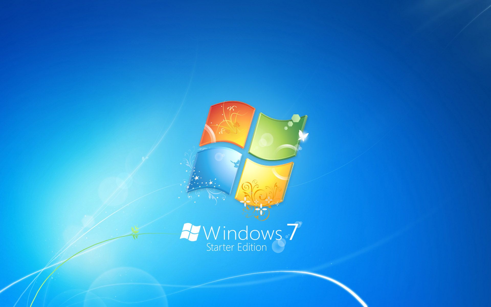 Windows 7 Logo Backgrounds