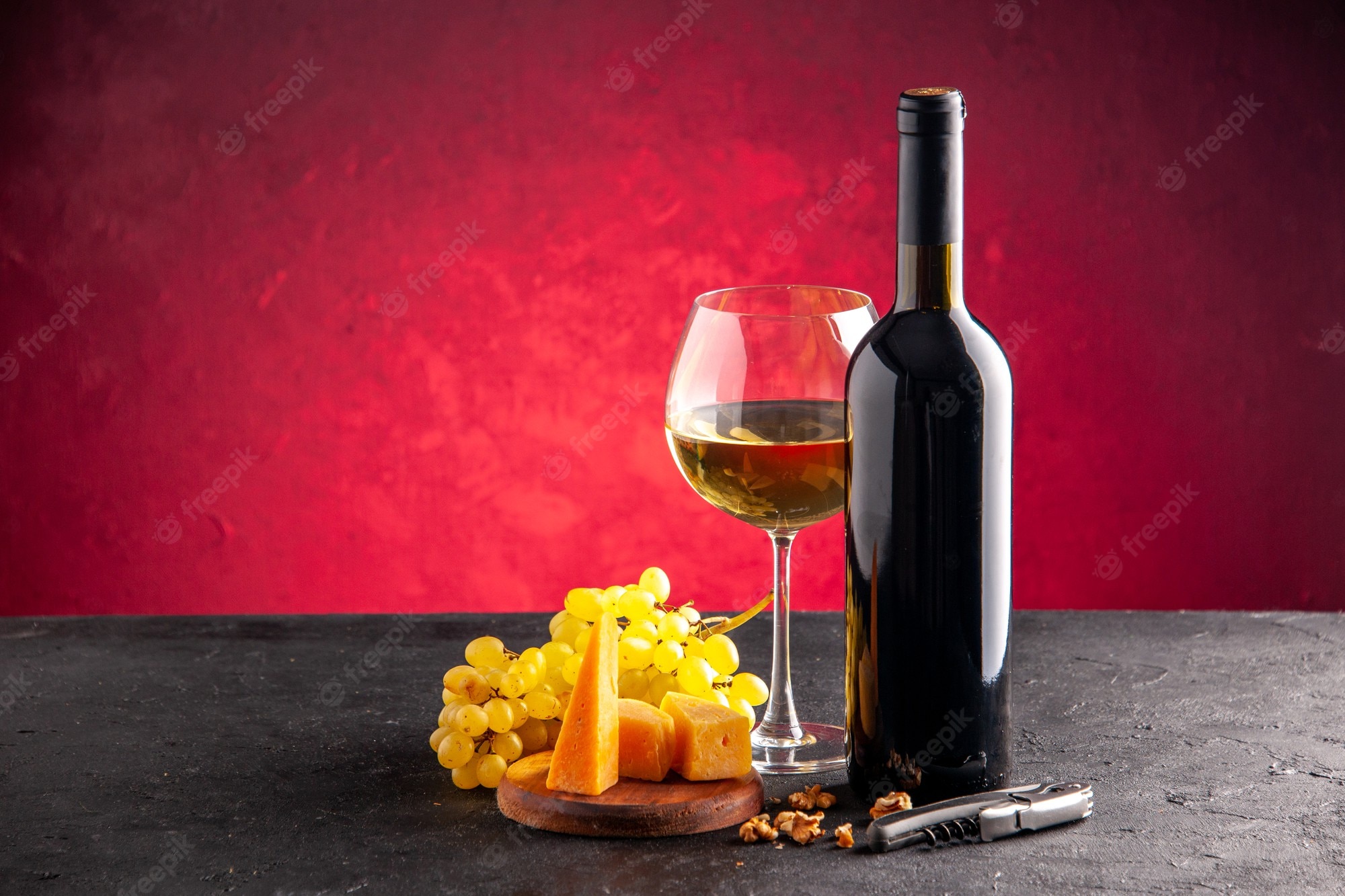 Wine Bottle Background