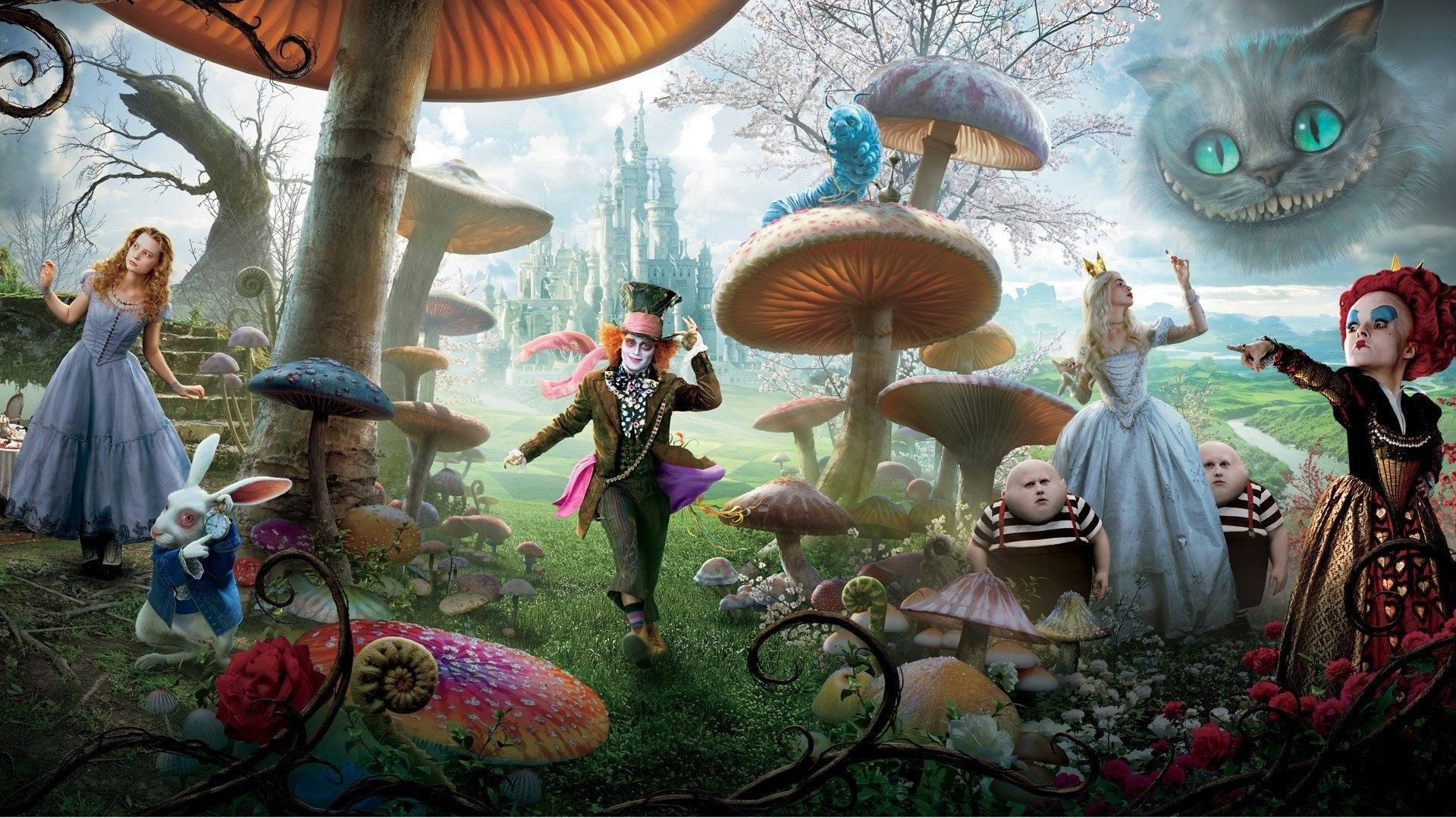 Wonderland Background Images