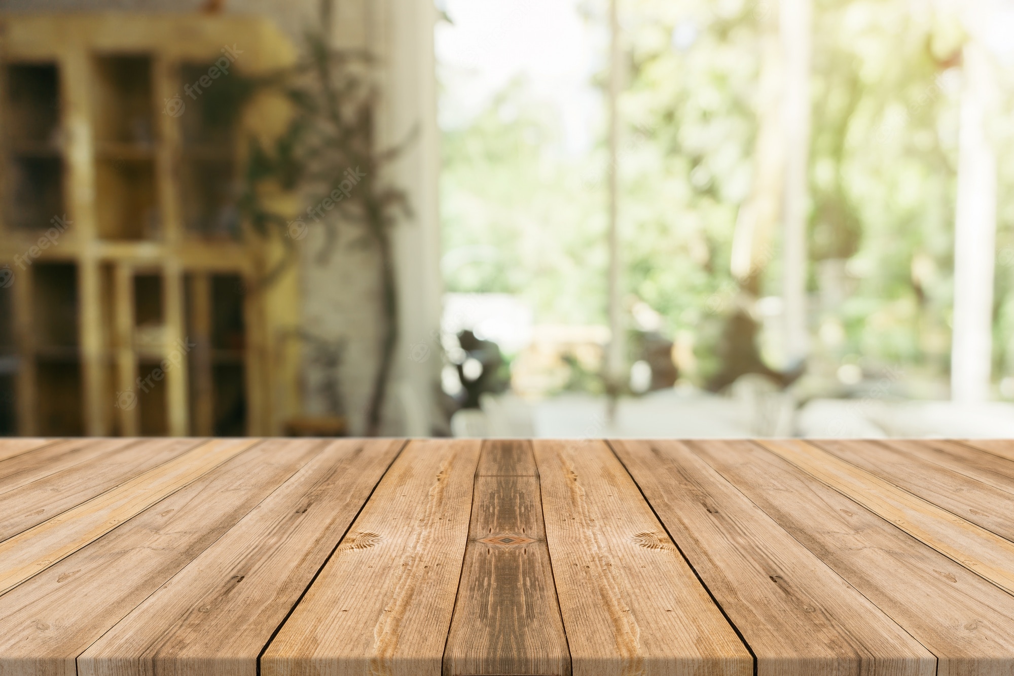 Wood Table Background