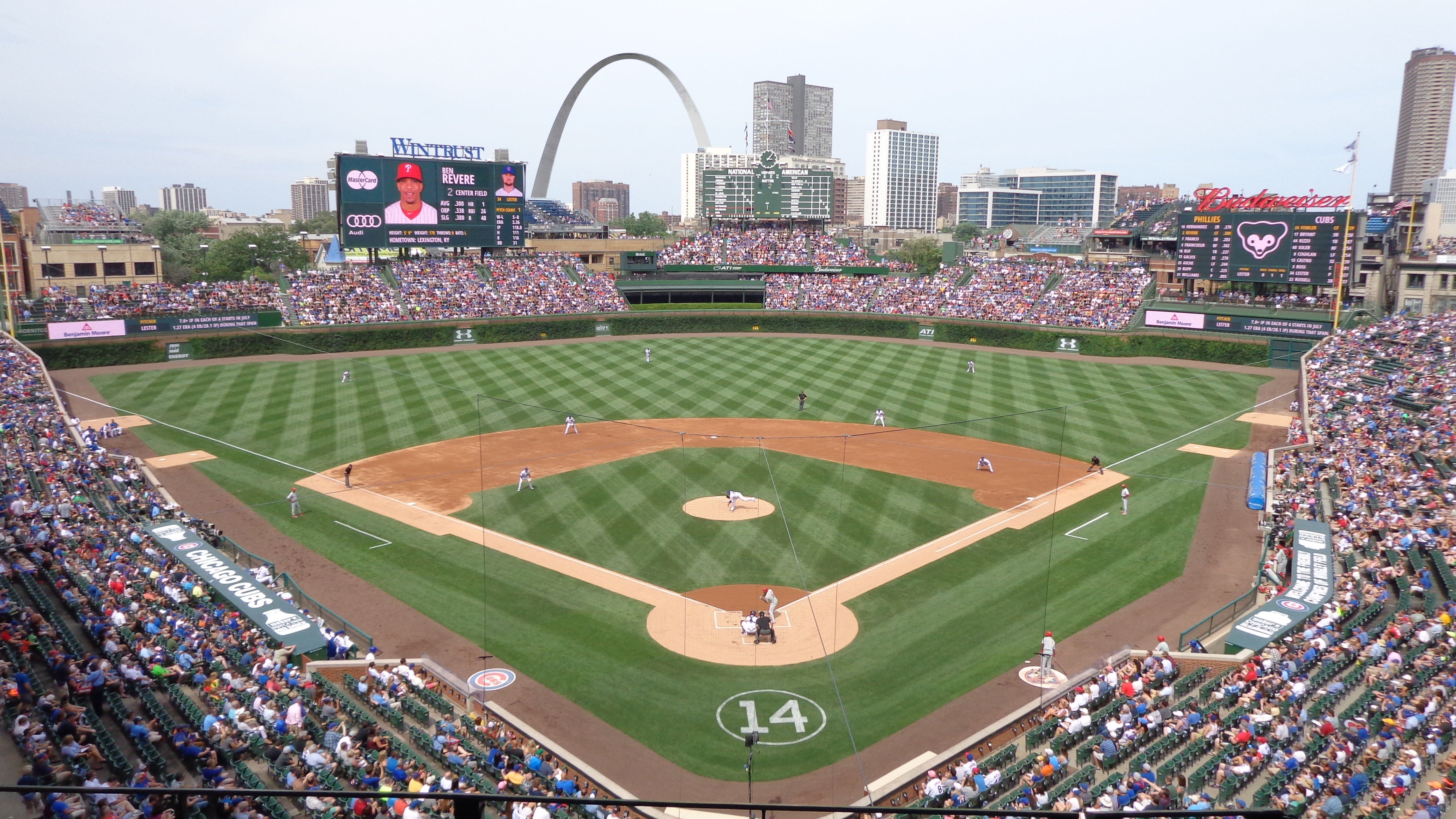 Wrigley Field Background