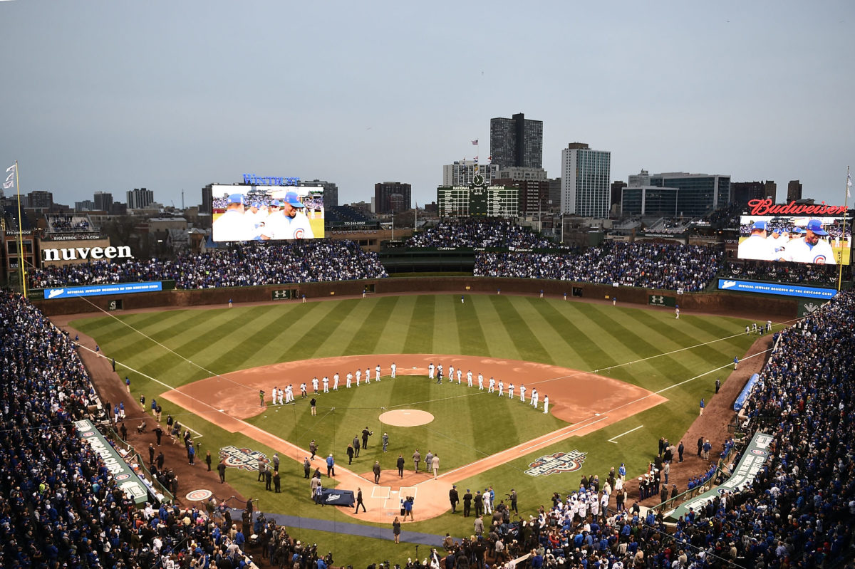 Wrigley Field Background