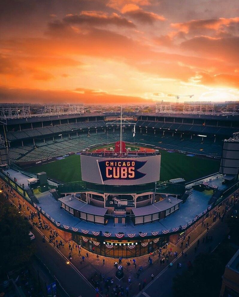 Wrigley Field Background