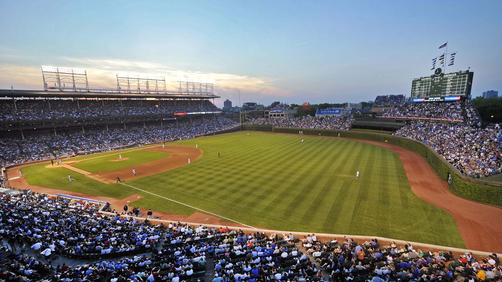 Wrigley Field Background