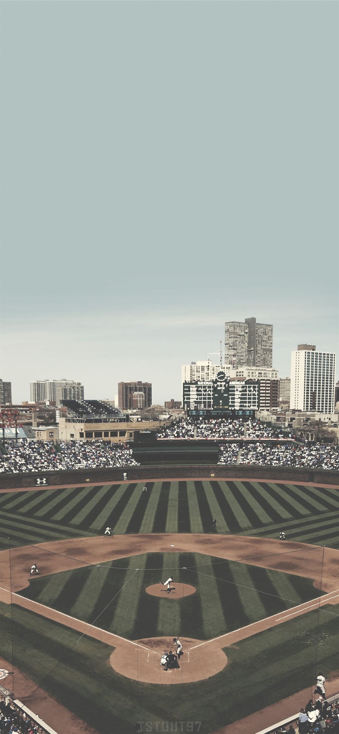 Wrigley Field Background