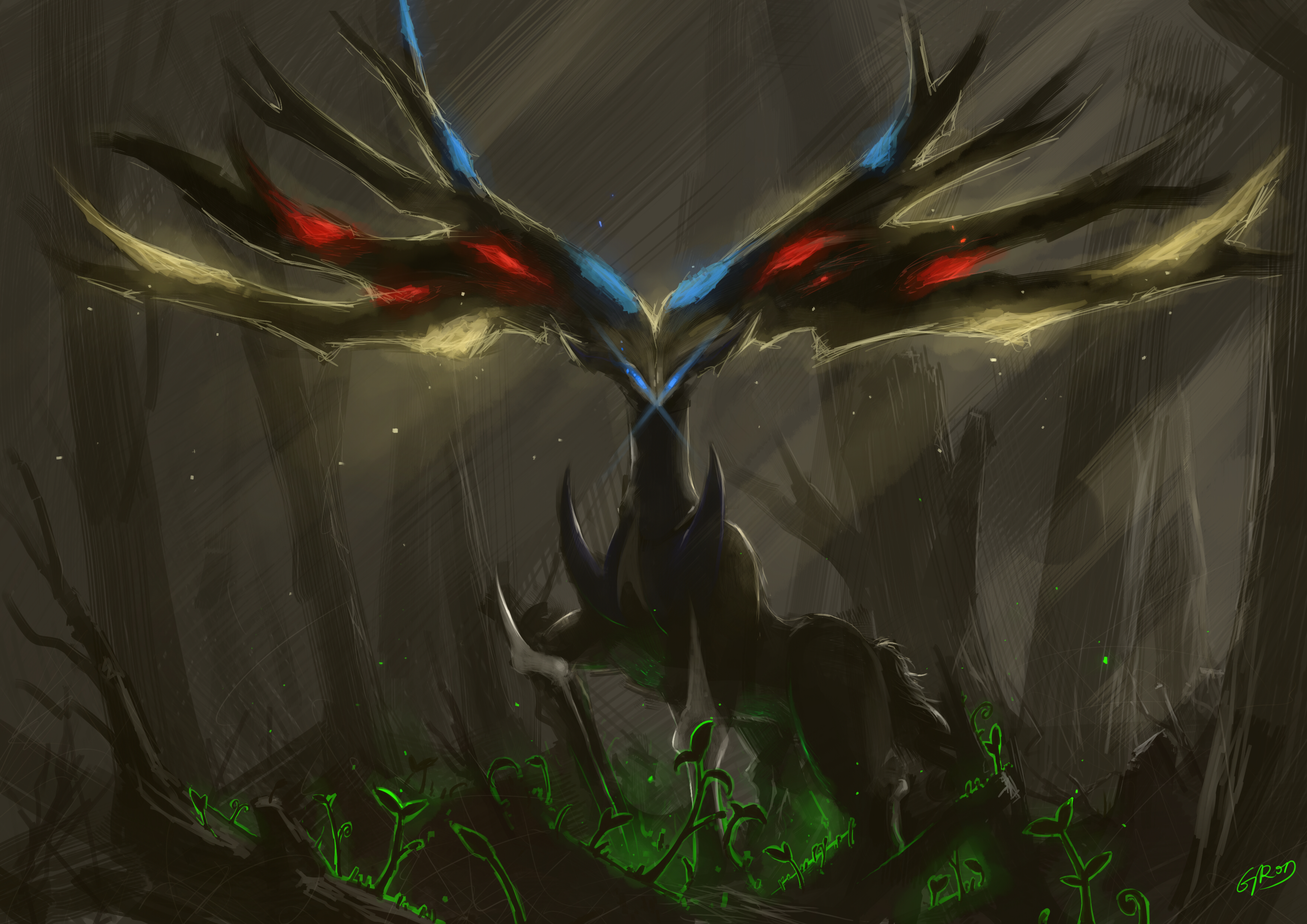 Xerneas Background