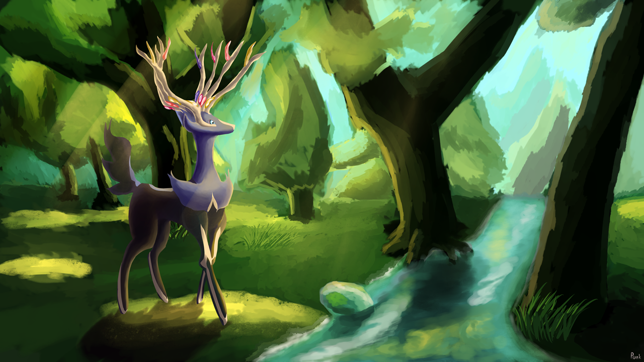 Xerneas Background