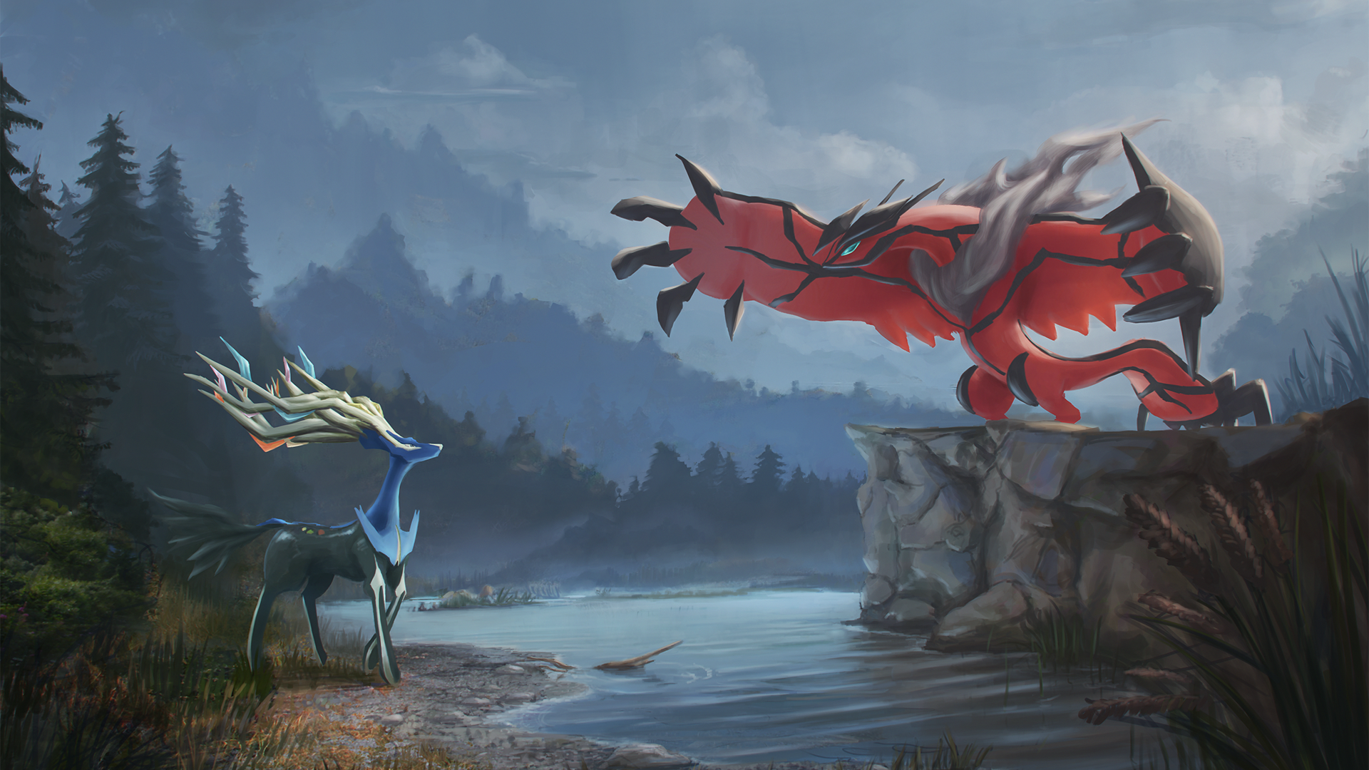 Yveltal Background