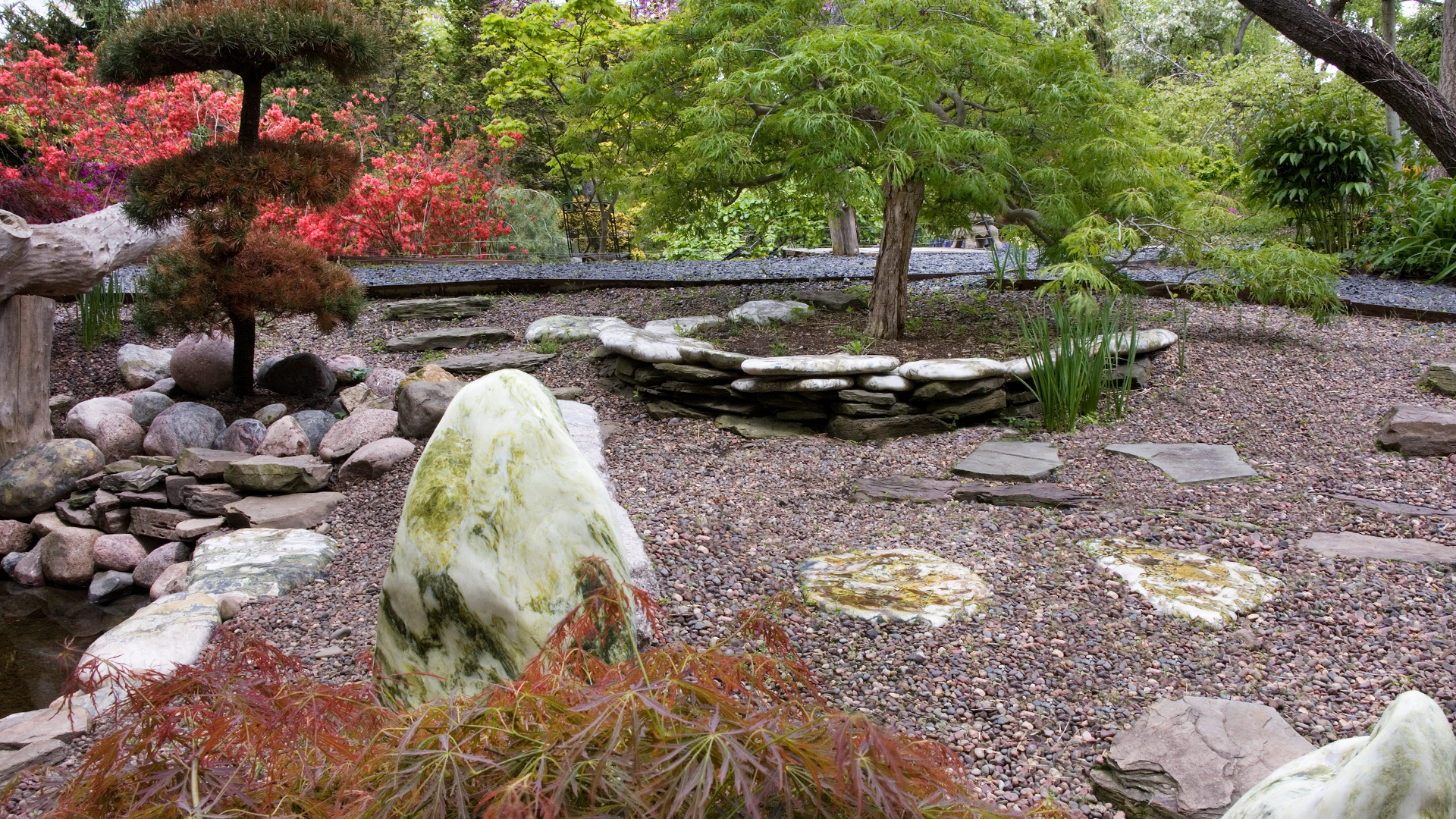 Zen Garden Zoom Background