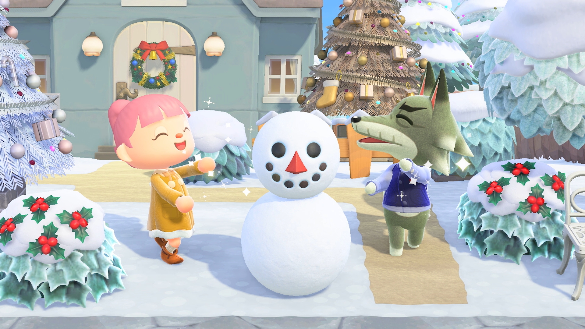 Animal Crossing Winter Wallpapers